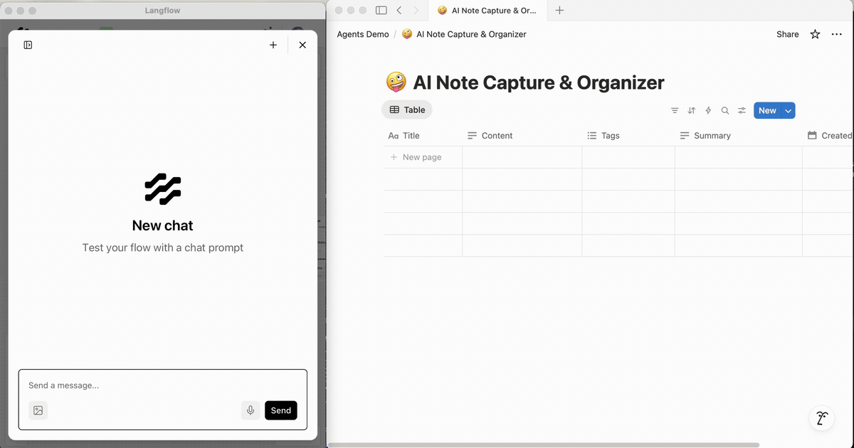 AI Note Capture Demo